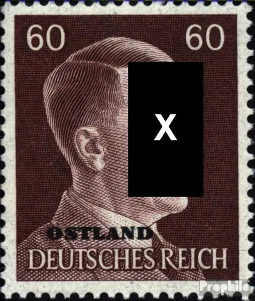 Briefmarken Ostland (Dt.Bes.2.WK.) 1941 Mi 17 gestempelt