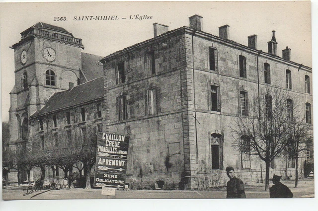 SAINT MIHIEL - Meuse - CPA 55 - Ruines - l'église
