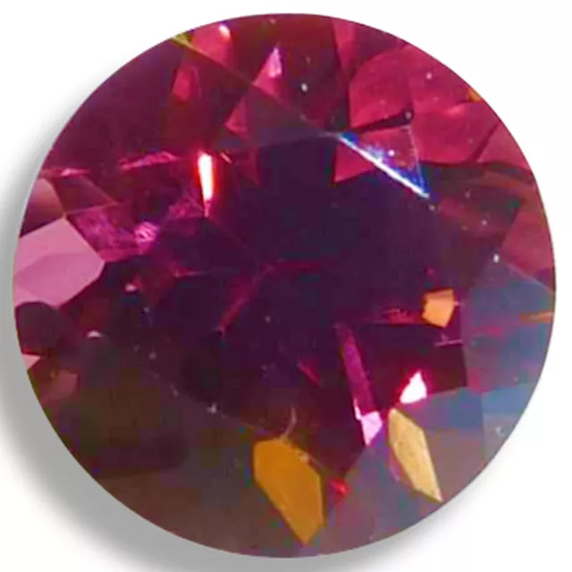 Natural Rhodolite Garnet Pink,Rose Round Faceted Loose Gemstones Fine Cut AA+