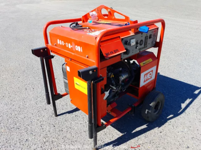 Multiquip GAW-180HEA Portable 180A Arc Welder Welding Machine Honda Gas bidadoo
