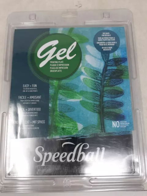 Speedball Art Products SB8002 Speedball Gel Printing Plate 8"X10"-