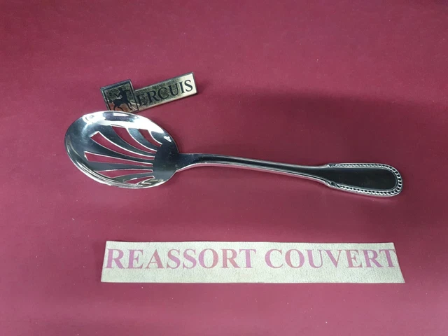 Cuillère à Olives Vintage – Métal Argenté, Fabrication 1960-1980