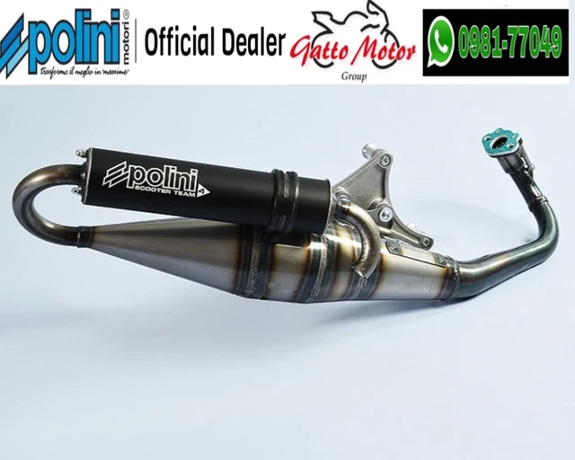 Piaggio Zip Scooter Team Polini Pot D'échappement Polini Scooter