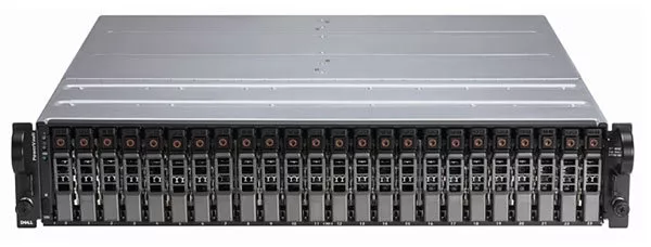 Dell PowerVault MD1120 2U 24 bay 2.5" SAS Storage Array 2 x contr 2xP  24 x cadd