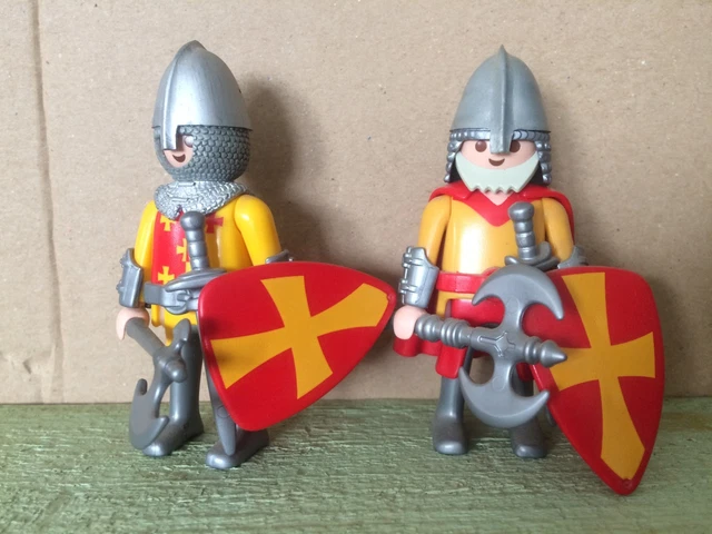 3 Bustes Playmobil Zouaves - Figurines Miniatures Imprimées Rares