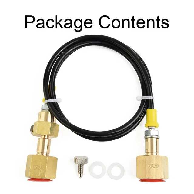 Adattatore Di Ricarica Per Stazione Aria PCP - Con Manometro 400Bar/6000PSI E Tubo Da 50cm - Foto 9