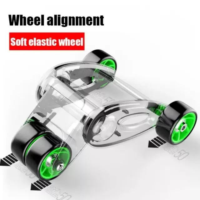 AB Abdominal Waist Workout Exercise Gym Fitness Wheel Roller Wheels Knee Pad 3