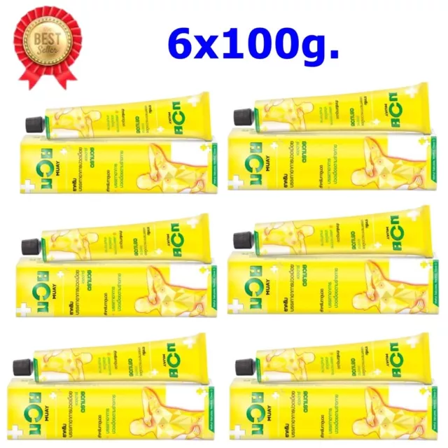 Cream Thai Namman Muay GB Boxing Athlete Muscle Relieving Massage Sport 6x100g