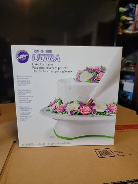 Wilton Trim-N-Turn Ultra Pastel Decoración Mesa giratoria/pastel Soporte decorativo #1293