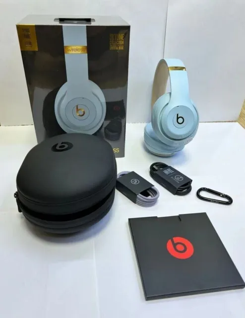 Beats By Dr Dre Studio3 Wireless Headphones - Ice Blue Brand New and Sealed