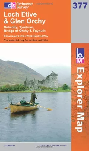 Loch Etive and Glen Orchy (OS Explorer Map Series) by Ordnance Survey 0319238997
