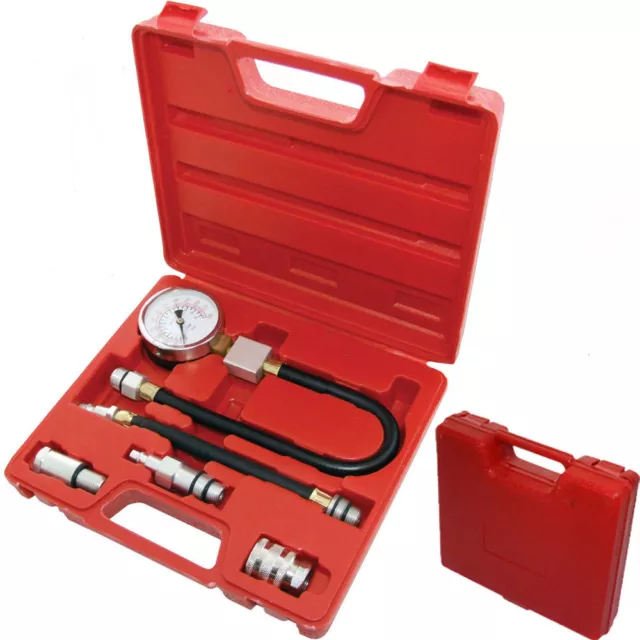 New Automotive Petrol Engine Tester Kit Timing Gauge Cylinder Compression Pro