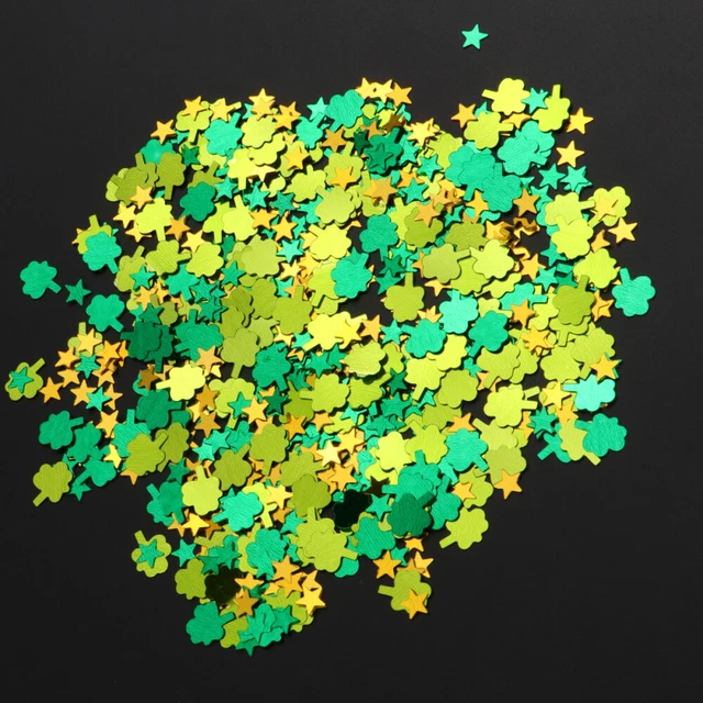 1 Juego de 60 g Decoraciones de fiesta de día de San Patricio para fiesta