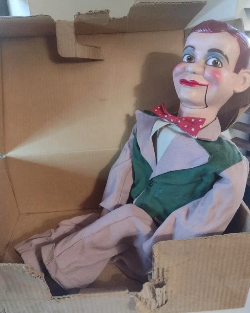 VTG JERRY MAHONEY 1950s Ventriloquist Dummy 32" Puppet Doll Paul