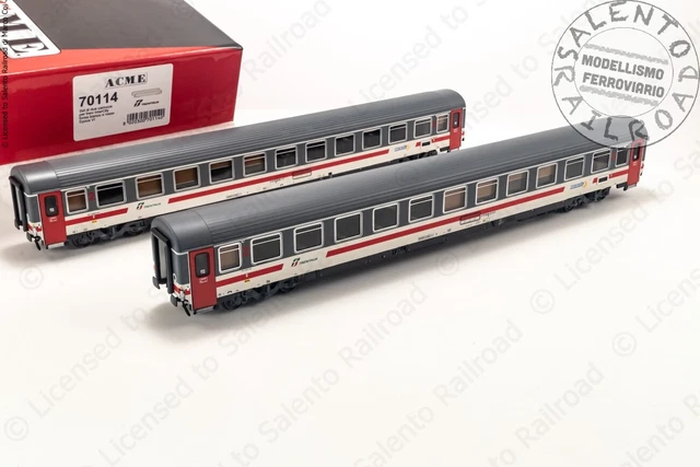 ACME 70114 H0 1:87 - Ensemble De 2 Voitures 2° Classe Intercity Day