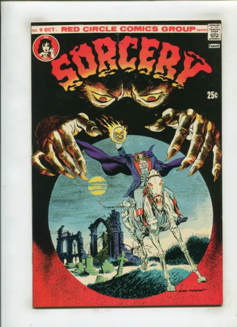 Red Circle Sorcery #9 (9.0) Headless Horseman!! 1974