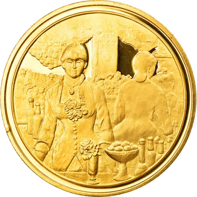 [#217928] France, Medal, Arts & Culture, Un Bar aux Folies Bergère du Edouard Ma