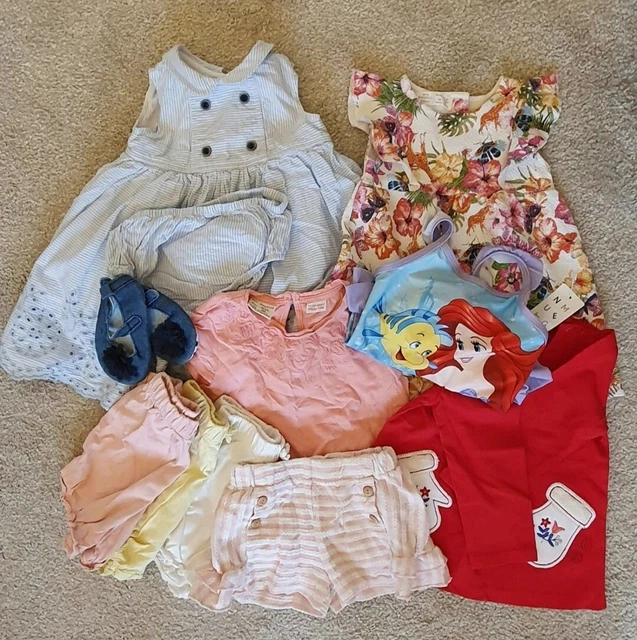 Baby girl bundle of clothes ages 9-12 months