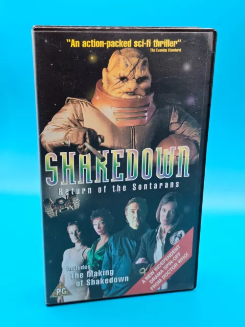 Doctor Who VHS Video Cassette Shakedown Return of the Sontarans inc Making of