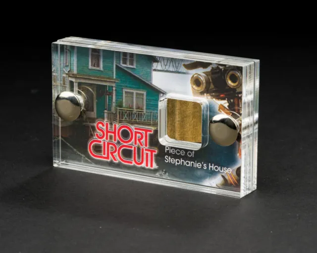 Short Circuit Stephanies House Production Movie Prop Piece Mini-Display