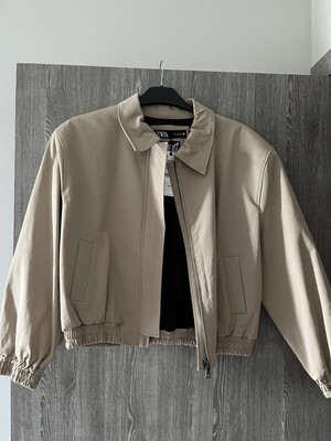ZARA VESTE AVIATEUR EUR 40,64 - PicClick FR