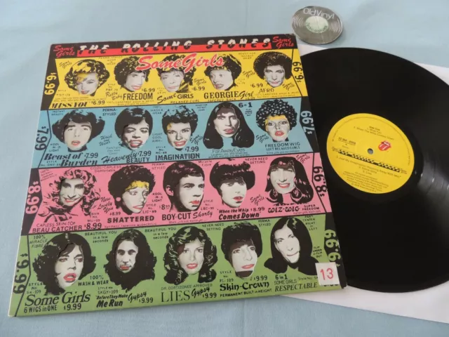 LP The Rolling Stones Some Girls Gimmix Cover 1978 Italy | EX