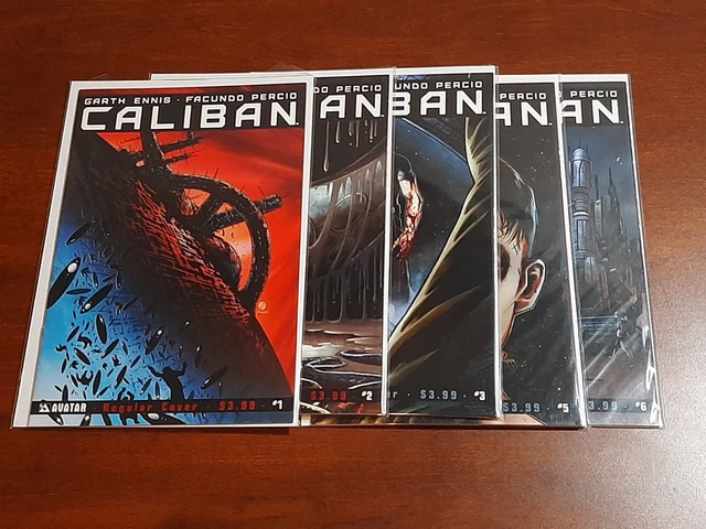 Avatar Press Caliban Comic #1-6 2014 Ennis/Percio HIGH GRADE **YOU PICK**