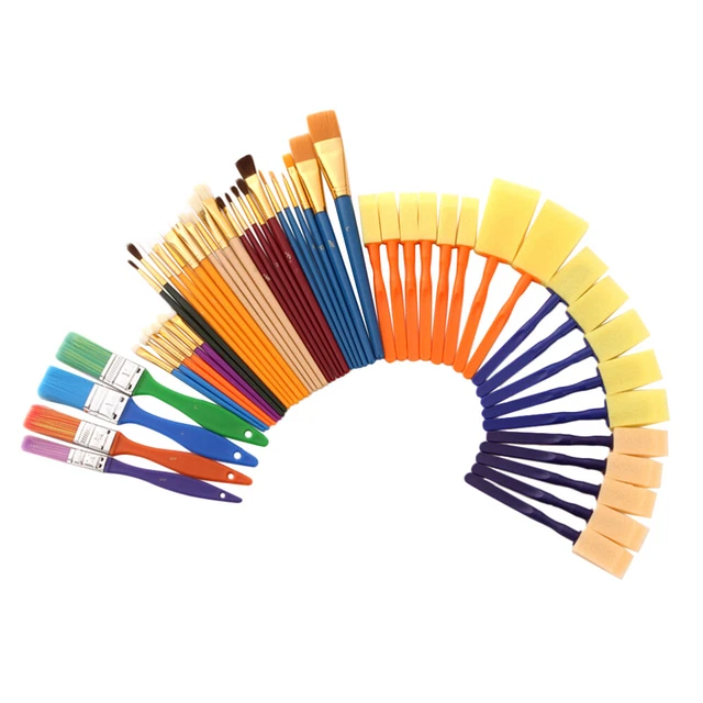 1 Set kids paint supplies di Spugna Pennelli Pennelli per I Bambini Pennello di