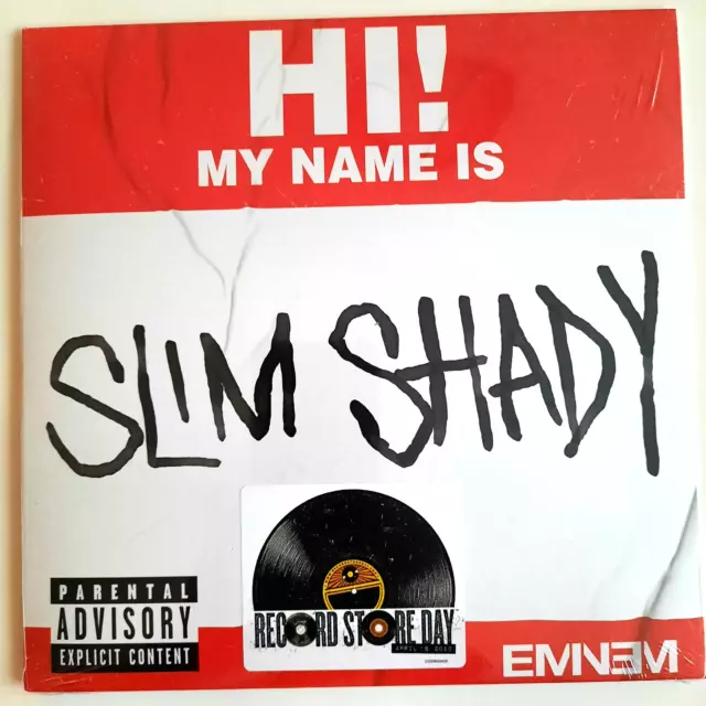 Eminem - Hi! My Name Is Slim Shady  / sealed 7" Vinyl Single