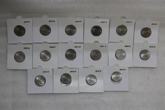 Usa Nickels Collection From The 2000'S B49 #1005