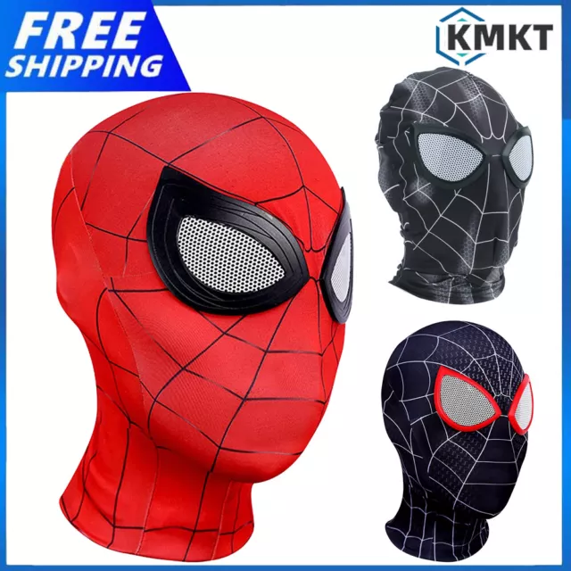 Avengers Spider Man Mask Night Gown Cosplay Spiderman Masks Props Costume Adult