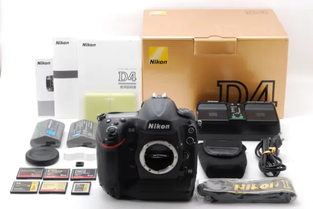 [Near Mint in Box] Nikon D4 16.2MP FX Digital SLR Camera Body from Japan