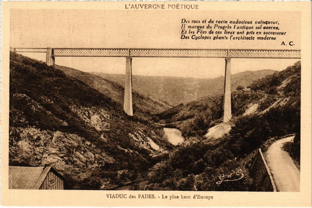 CPA Puy de Dome Viaduc des Fades, Le Geant d'Europe FRANCE (1304371)