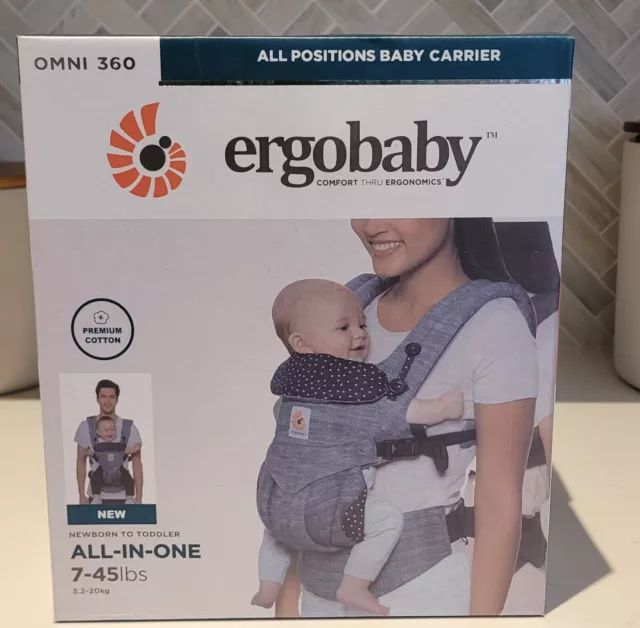 Portabebés ergobaby omni 360 todas las posiciones Stardust