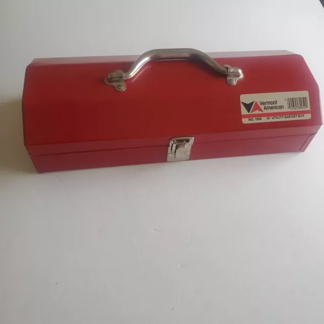 Vermont American Mountain No.1500 Red UTILITY GADGET BOX 15"