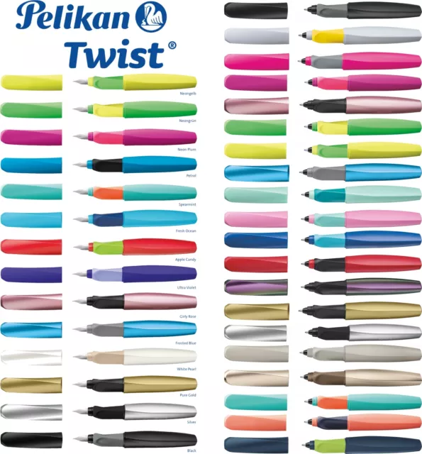 Pelikan Twist® Tintenroller für Rechts- und Linkshänder in Faltschachtel