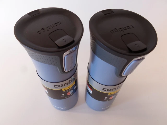 2 Contigo 20 oz Grey West Loop 2.0 AutoSeal Insulated Stainless Steel Travel Mug 2