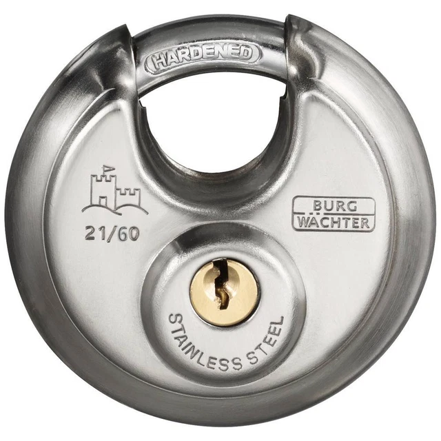 Cadenas cadenas à cylindre profilé Burg Wächter Circle 21 60 SB acier