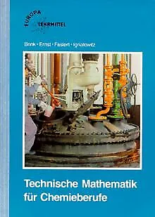 Technische Mathematik für Chemieberufe von Klaus Brink | Buch | Zustand gut