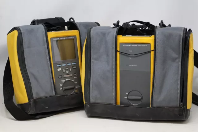 Fluke | DSP-100 LAN CableMeter & DSP-SR Smart Remote | Cable Testing Devices