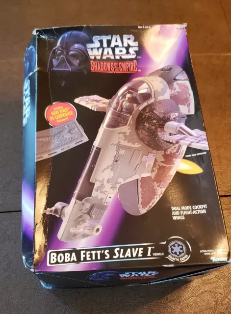 Boba Fett Slave 1 STAR WARS Shadows Of The Empire With Box
