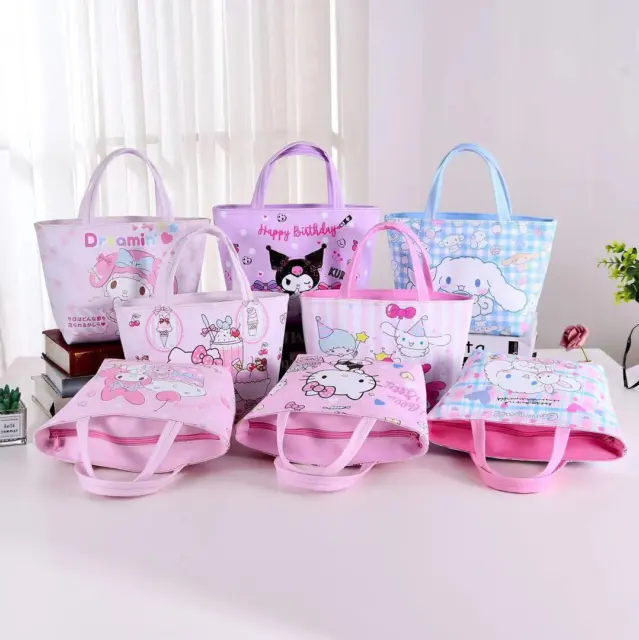 My Melody Cinnamoroll HelloKitty Lunchtasche Bento Bag Aufbewahrungshandtasche