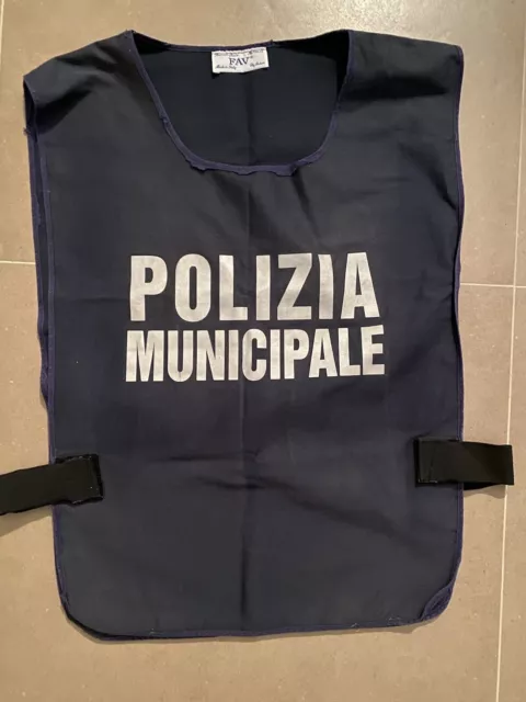 PETTORINA POLIZIA MUNICIPALE Fav Usata EUR 8 00 PicClick IT