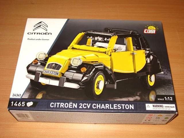 Citroen 2 CV Charleston, bleu / noir - HER020817-006 - Herpa - Véhicules - Easy Miniatures