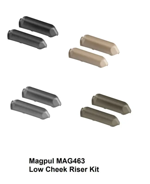 Magpul - MAG463 Hunter SGA Low Cheek Riser Kit  0.25" & 0.50" - NEW All Colors!