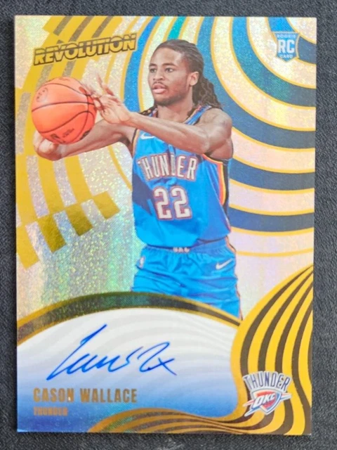 2023-24 PANINI PRIZM Cason Wallace RC ROSE Ice Prizm RC Oklahoma City