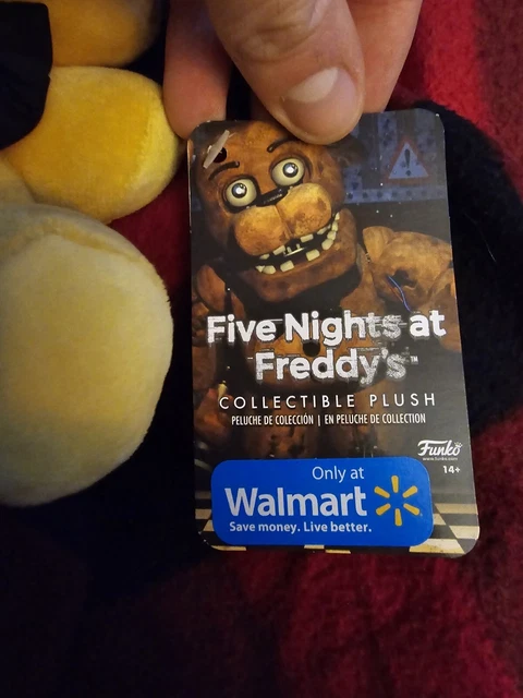 FIVE NIGHTS AT Freddys FNAF Golden Freddy Funko Plush Walmart Exclusive ...