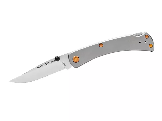 Coltello - Buck FOLDING HUNTER TITANIUM SLIM PRO TRX 110GYSLE1 Limited Edition