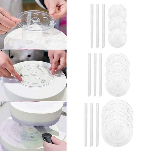 1Pcs supporti per torta in argento dorato per eventi per feste accessori per torte con perline di cristallo  15