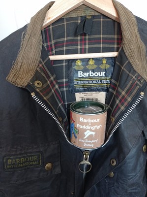 美品○w32 NATO BARBOUR INTERNATIONAL SUIT marz.jp